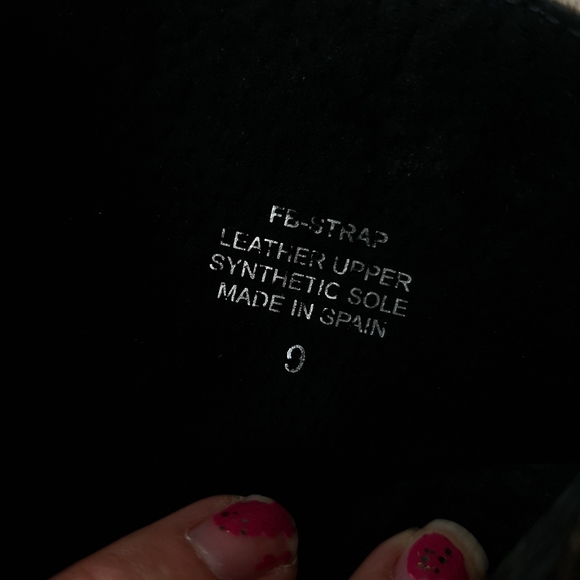 Freebird by Steven Black Brown Leather Knee High Strappy Texan Style Boots Sz 9 - Picture 12 of 12